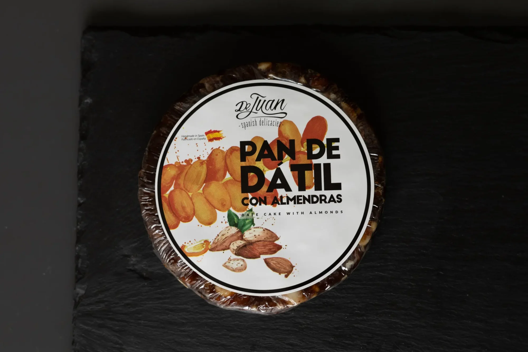 Augalinis datulių su migdolų riešutais sūris 200g