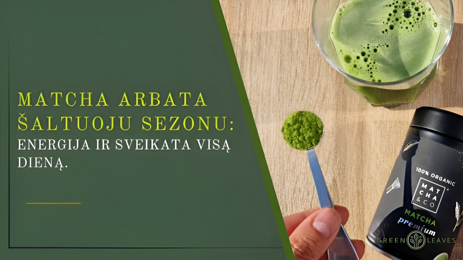 Matcha arbata šaltuoju sezonu